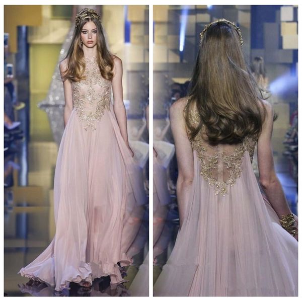 

2019 sheer long a-line prom dresses with gold lace appliques beaded formal special occasion party gowns vestidos de fiesta custom evening, Black