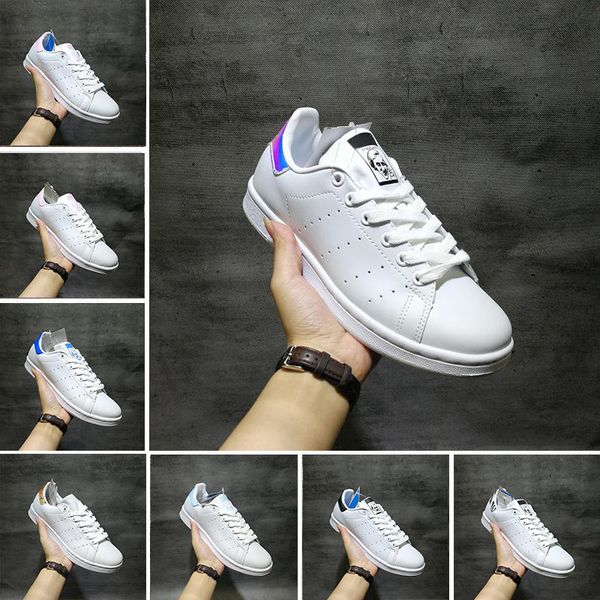 

New Original Stan Smith Classic men woemn Running Shoes smiths Triple black white gold outdoor leather Sports Designer Trainer Sneaker 36-44
