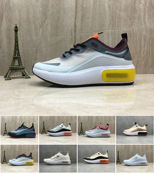 

new womens aie dia se qs athletic shoes luxury fashion designer white black pink blue sneakers trainers shoes size eur36-45, White;red
