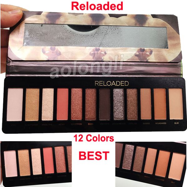 

Новый бренд RELOADED 12 цветов Палитра теней для век NUDE Matte shimmer Тени для век Reloaded Palette DHL бесплатная доставка