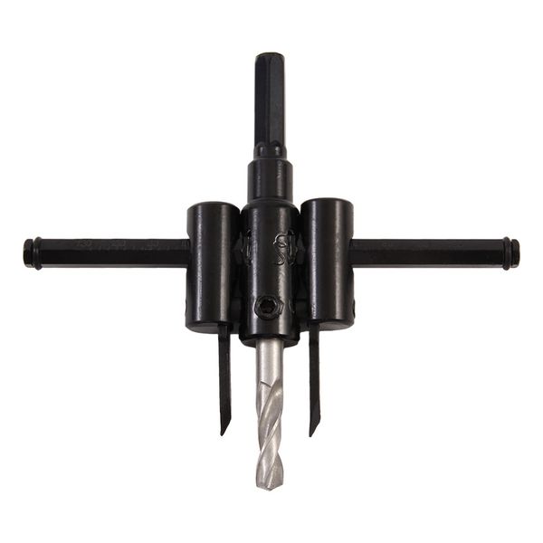 

30mm-120mm adjustable metal alloy steel wood circle hole saw drill bit cutter kit diy reaming device reamer