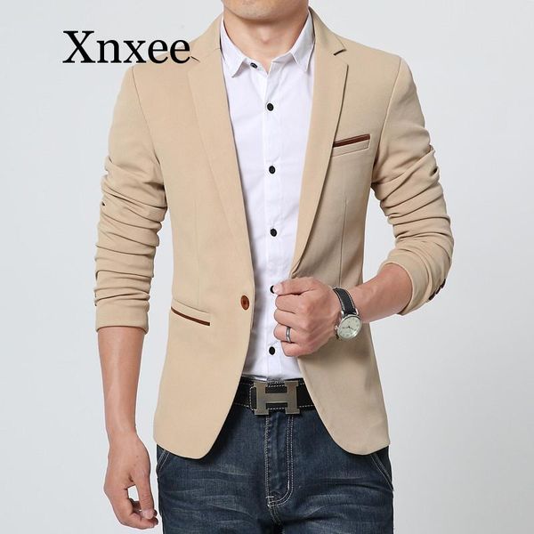 

xnxee men blazer new spring fashion slim fit men suit blazers 5xl, White;black