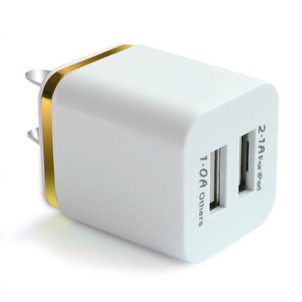 

us plug adapter 2.1/1a 5v dual usb wall charger ac mobile phone charger for samsung all mobile phone charger j25