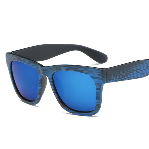

blue color square shape new brand design women and men casual sunglasses vintage square mirror goggle retro style sun glasses, White;black