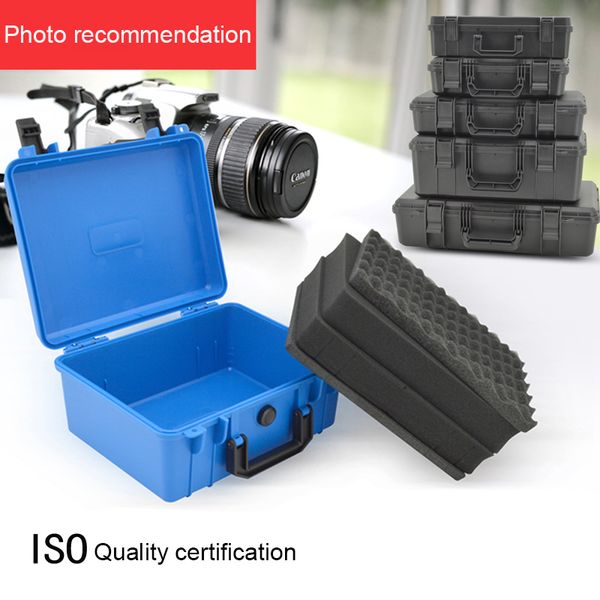 

plastic safety tool case slr uav customized box portable outdoor pgraphic equipment box instrument protection case with foam