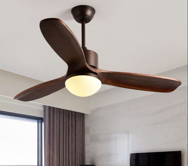 DEL Ventilateur plafond lampe salon salle refroidisseur éclairage Ventilateur Plus Chaud Blanc