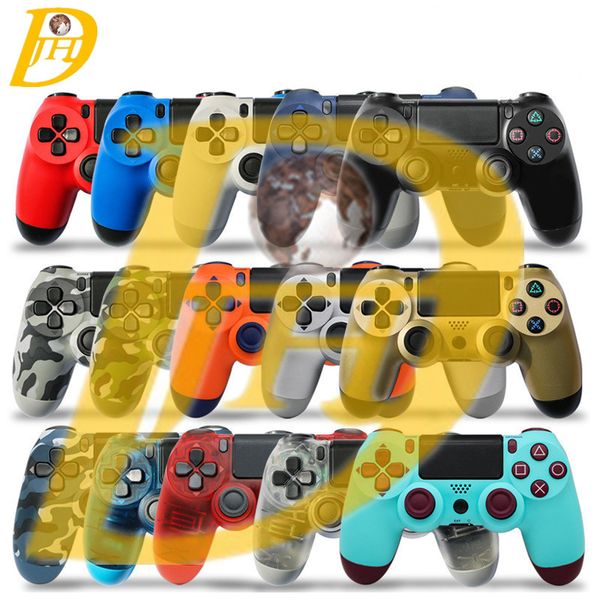 

Bluetooth p 4 wirele controller for p 4 vibration joy tick gamepad p 4 game controller for ony play tation 4 controller with retail box