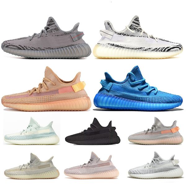 

luxury designer women mens static running shoes cloud white black reflective beluga gid glow synth zebra tennis shoes designer sneakers