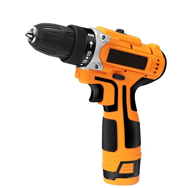

new 12v/16.8v/21v electric drill with rechargeable lithium battery screwdriver cordless screwdriver two-speed power drills