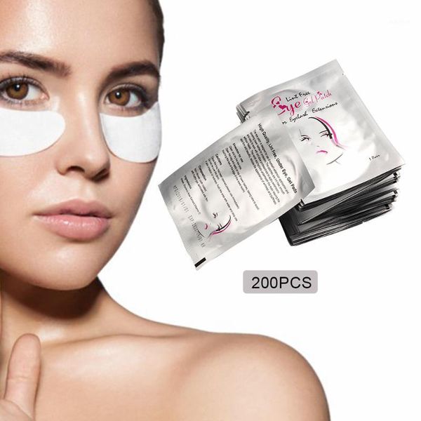 

200pairs pillows for eyelashes extension under eye lashes paper patches eyelash building pads tips lash stickers wraps makeup1