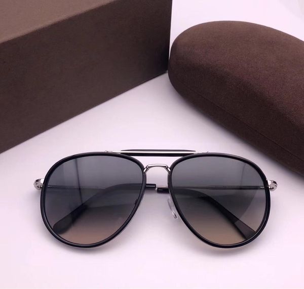 

luxury qualtiy new fashion 211 tom sunglasses for man woman erika eyewear ford designer brand sun glasses with original box 666, White;black