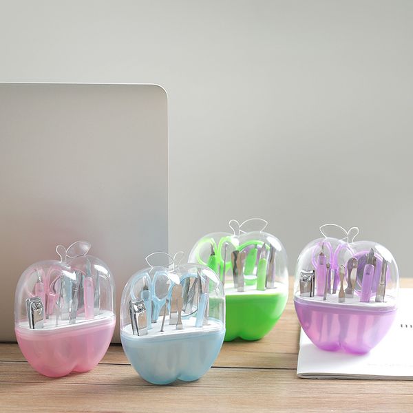 

Нержавеющая Сталь Яблоко Образный Набор Для Ногтей Маникюрный Набор Педикюр Ножницы Инструменты Свадебный Душ Свадебные Сувениры Подарки Для Вечеринок