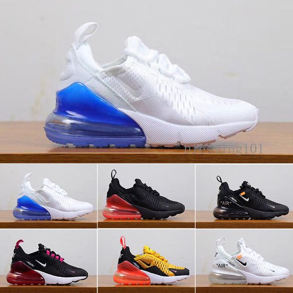 

2019 27c air cushion knit breathable children running shoes boy girl young kid sport sneaker size 28-35 v-2ec