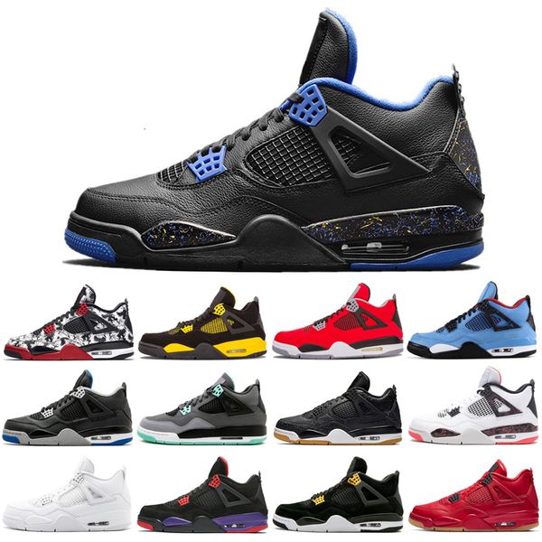 

4 alternate motorsport mens basketball shoes 4s pure-money raptors royalty wings silt red singles day tattoo men sports sneakers designer tr