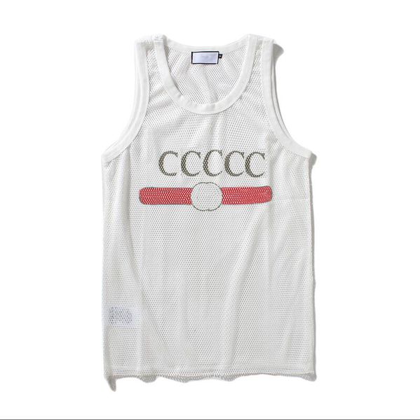 

fashion mens tank with letters sport bodybuilding brand gym clothes vests clothing perspective men's underwear m-xxl