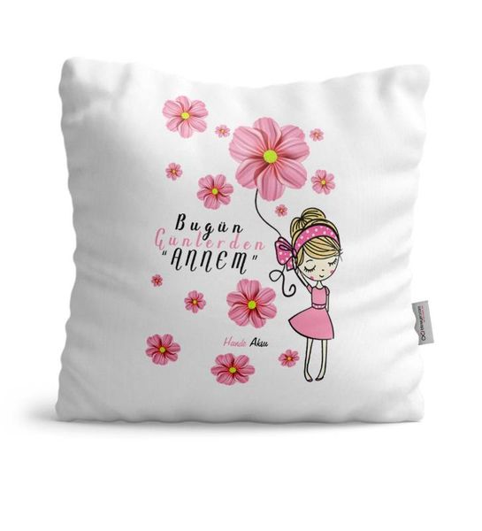 

personalized today my mother satin pillow-1 pillow case