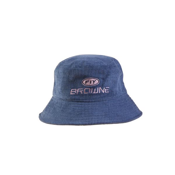 

women girls fishing hat corduroy korean letters embroidered basin hats hip hop corduroy fisherman caps students autumn winter
