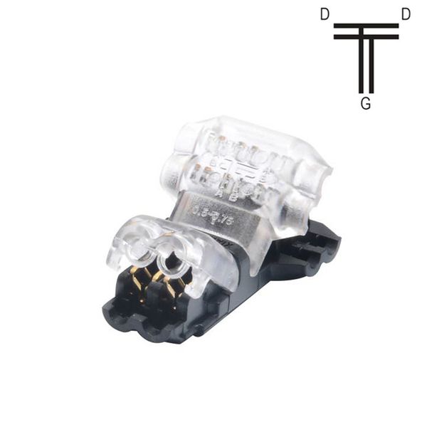 

quick splice wire connector t tap wiring electrical connector for 2 pin 22-20 awg led strip cable crimp terminal blocks