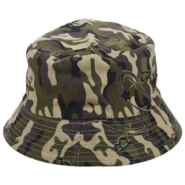 

caps & hats camouflage cute sweet child boys girls toddler summer bucket sun hat fisherman cap brown, Yellow