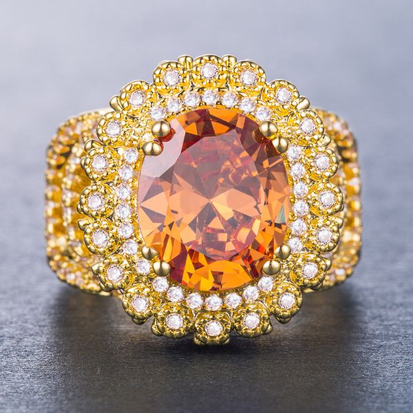 

wholesale- style new jewelry plated 925 silver zircon ring fashion lady ring gift jewelry, Slivery;golden