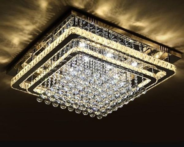 2019 Hot Sale Fashion Crystal Ceiling Light Led Foyer Ceiling Lamp