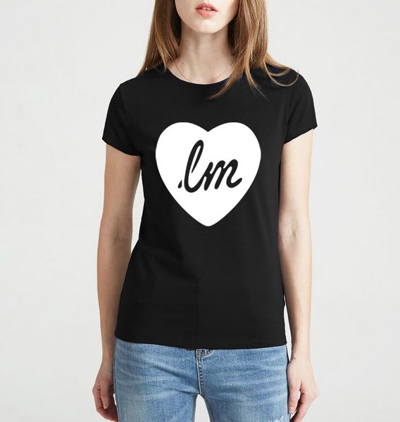 

2019 summer hip-hop love heart print t shirt women hip-hop harajuku tee shirt femme cotton short sleeve brand clothing, White