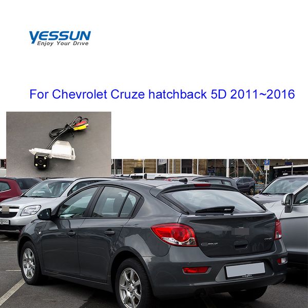 

car rear view reverse backup camera for cruze hatchback 5d 2011 2012 2013 2014 2015 2016 license plate camera