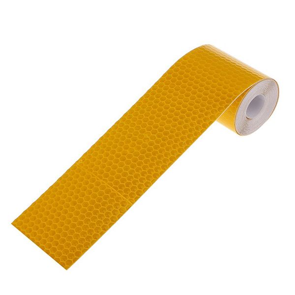 

new 3m reflective safety warning conspicuity tape film sticker (golden yellow