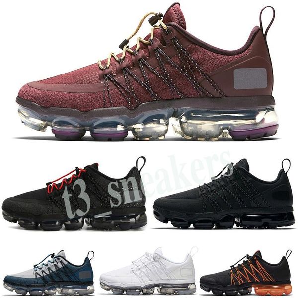 

2019 run utility men women running shoes triple black white throwback future cny tropical twist reflect silver mens trainer sports sneak t30, Black;brown