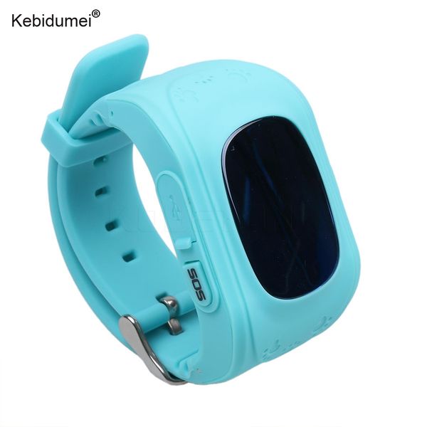 

kebidumei q50 gps watch smart gps positioning children watch wristwatch sos call location finder locator tracker for android