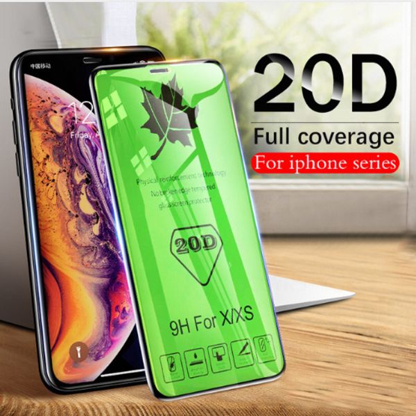 

20d curved edge protective gla tempered gla for iphone 11 pro max 7 8 6 6 plu x max xr am ung huawei p30 a9 j4 creen protector film
