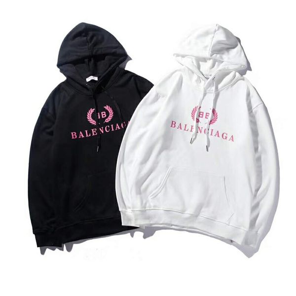 

men's designer hoodie brand hoodies sweatshirt with letters long sleeve hooded plus size clothing m-xxl*28, Black