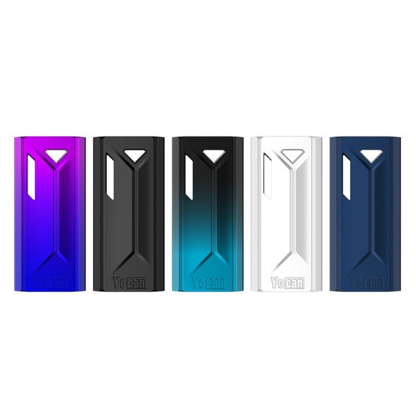 

100% Original Yocan Groote Box Mod Battery Buil-in 350mAh Preheat VV Ecig with Magnetic 510 Thread Adapter for Cartridges