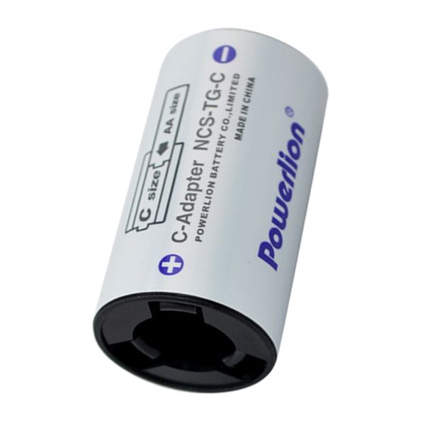 

aa to c size cell battery converter adaptor adapter holder shell case