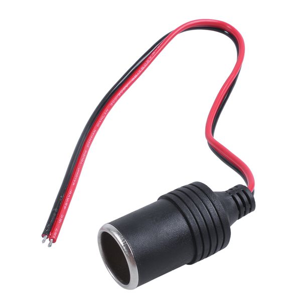 

питание прикуривателя женское гнездо черный ж 26см кабель