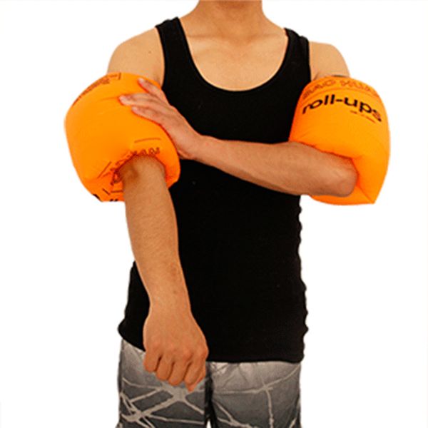 

child safety training inflatable swim pool swimming arm ring circle float water air sleeves pool accessories toys