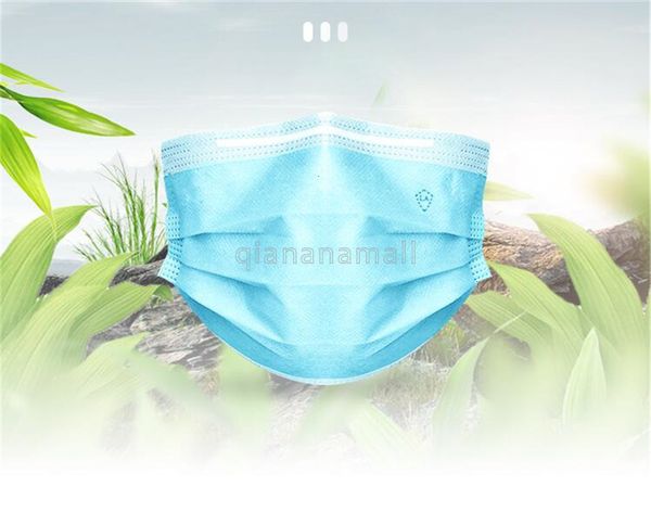 

фото] nzrt [в 100шт 50pcs маска soft earloops лица 50шт маски одноразовые 3 слойный mouth эр для ухода черный синий