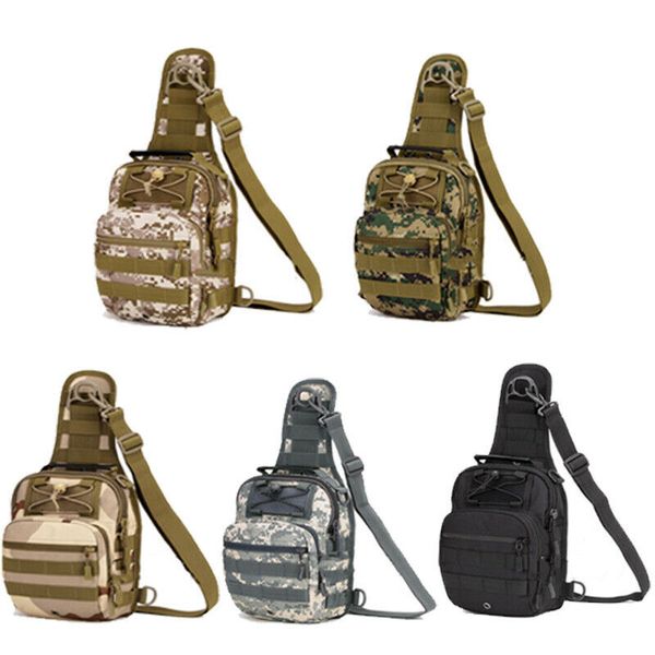 

2020 new fashion men's small chest sling bag travel hiking cross body messenger shoulder