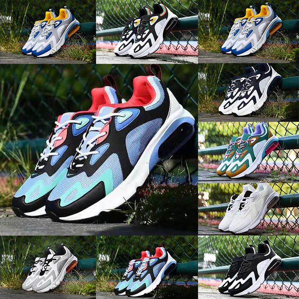 

new airs bordeaux 200 mens running shoes mystic green black royal pulse black white half palm cushion designer sneakers sport trainers