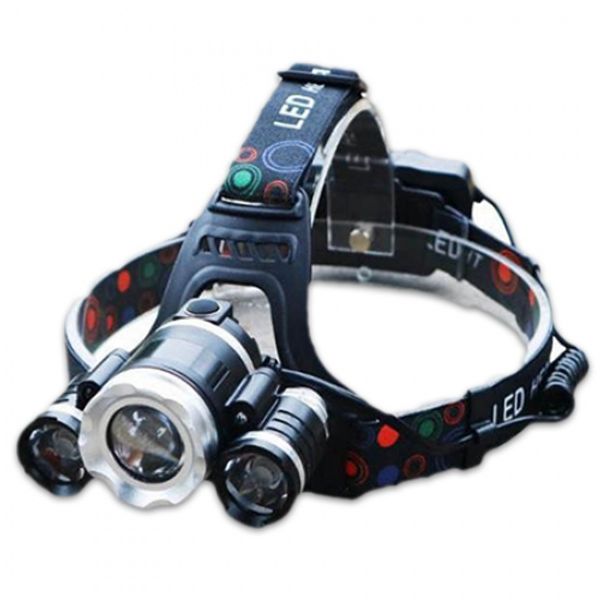 

rd - a80521 - 003 t6 трехголовая светодиодная фара для наружного кемпинга