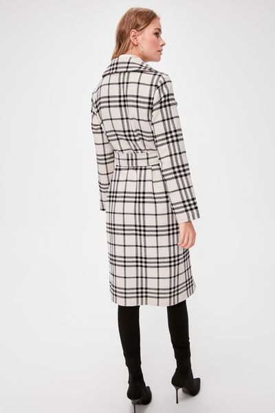 

trendyol pattern блочный арочные stamp coat twoaw20kb0090, Black;brown