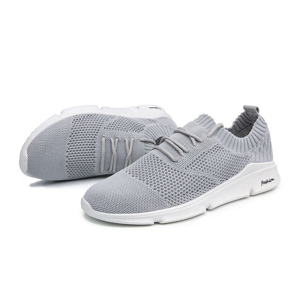 

2020 men's shoes korean-style trend athletic shoes men's running hollow out breathable summer woven trend 1106