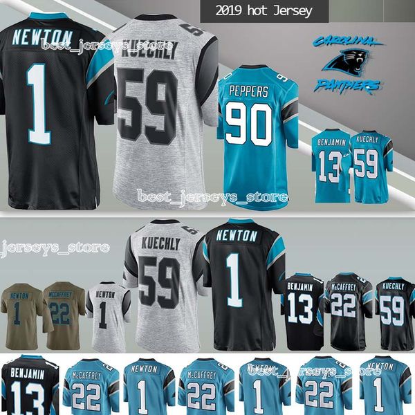 

Carolina jer ey panther 59 luke kuechly 22 chri tian mccaffrey 58 thoma davi 2019 new jer ey men