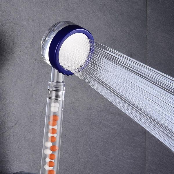 

300 hole high pressure hand shower head negative ion shower head bathroom spa water saving bath sprayers