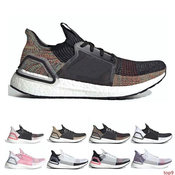 

new ultra 2019 mens running shoes ultra 19 women oreo refract true pink clear brown dark pixel trainer sports sneakers 36-45