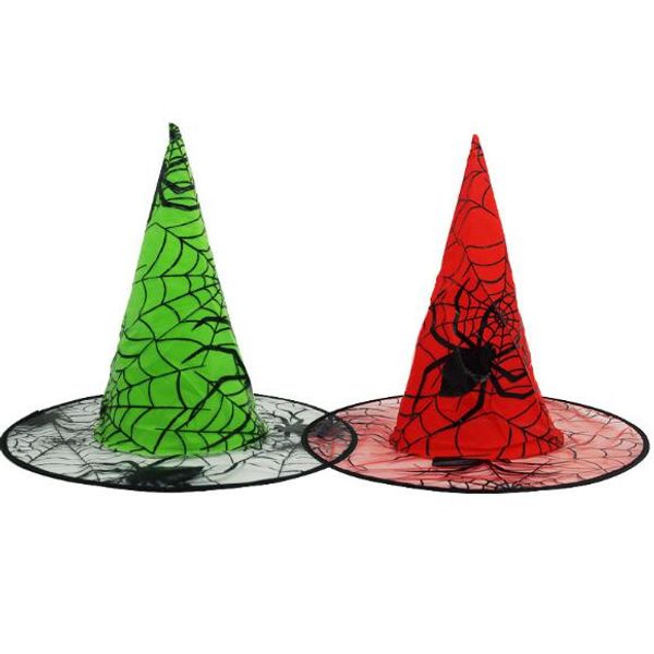 

хэллоуин ведьма шляпа паук шаблон колпачок нетканый дух фестиваль проп партия поставки