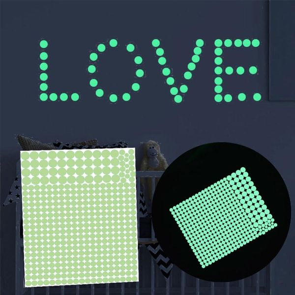 

stars glow in the dark star wall stickers round stars moon dot luminous wallpaper for kid room home ceiling wall decor ing