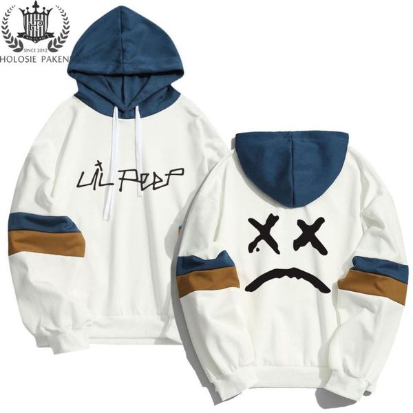 

men's hoodies & sweatshirts drop usa spring summer casual printing harajuku cry baby lil peep hoodie men women hip hop streetwear custo, Black