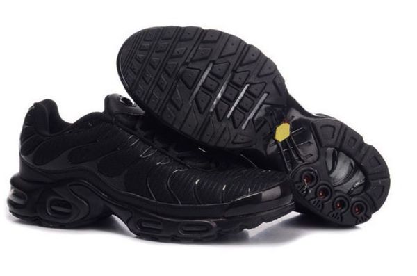 

прибытие новый 2019 новый tn plus оливковый в металлическом белом серебристом colorways обувь для бега мужской обуви пакет тройной черный му