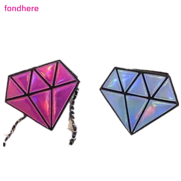 

fondhere the 2020 new diamond laser single-shoulder cross-body girly bag fashion trend bag lady stylish lady